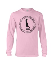 PENNSYLVANIA GIRL LIVING IN DELAWARE WORLD Long Sleeve Tee thumbnail