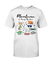 Montana Is Always Home Symbols Classic T-Shirt tile