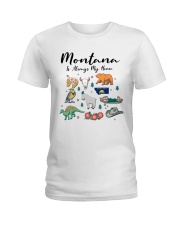 Montana Is Always Home Symbols Ladies T-Shirt tile
