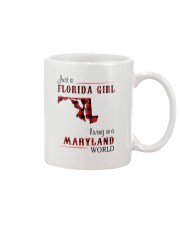 FLORIDA GIRL LIVING IN MARYLAND WORLD Mug thumbnail