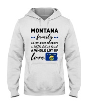 Montana Family A Little bit Of Crazy Hooded Sweatshirt tile