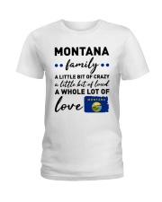 Montana Family A Little bit Of Crazy Ladies T-Shirt tile
