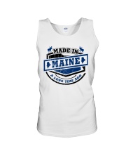 Made In Maine A Long Time Ago Unisex Tank tile