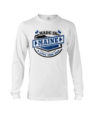Made In Maine A Long Time Ago Long Sleeve Tee tile