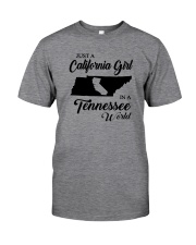 JUST A CALIFORNIA GIRL IN A TENNESSEE WORLD Classic T-Shirt thumbnail