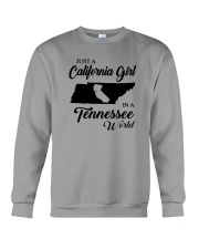 JUST A CALIFORNIA GIRL IN A TENNESSEE WORLD Crewneck Sweatshirt thumbnail