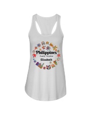 Philippines Family Vacation Ladies Flowy Tank tile