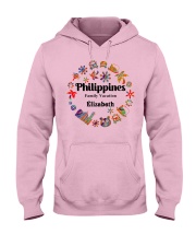 Philippines Family Vacation Hooded Sweatshirt front
