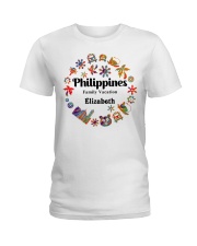 Philippines Family Vacation Ladies T-Shirt tile