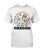 Oregon My Symptoms Classic T-Shirt front