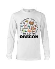 Oregon My Symptoms Long Sleeve Tee tile