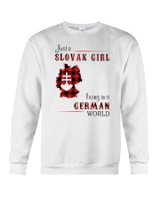 SLOVAK GIRL LIVING IN GERMAN WORLD Crewneck Sweatshirt tile