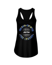 Personalized Name Gift Oregon The Man The Myth Ladies Flowy Tank tile