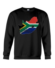 South Africa Map Flag Crewneck Sweatshirt tile