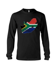 South Africa Map Flag Long Sleeve Tee tile