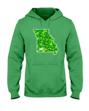 Missouri Clover Map Hooded Sweatshirt tile