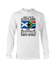 LIVE IN SCOTLAND BEGAN IN SOUTH AFRICA Long Sleeve Tee tile