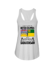 LIVE IN BC IN SASKATCHEWAN ROOT WOMEN Ladies Flowy Tank thumbnail