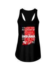 YOU CAN'T TAKE INDIANA OUT OF THE GIRL Ladies Flowy Tank thumbnail