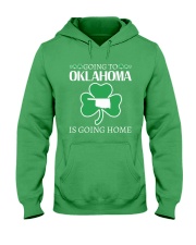 Going To Oklahoma Is Going Home Hooded Sweatshirt tile