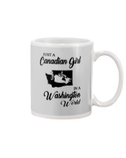 JUST A CANADIAN GIRL IN A WASHINGTON WORLD Mug thumbnail