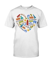 Pittsburgh Heart Symbols Classic T-Shirt tile