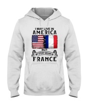 LIVE IN AMERICA BEGAN IN FRANCE Hooded Sweatshirt thumbnail