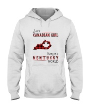 CANADIAN GIRL LIVING IN KENTUCKY WORLD Hooded Sweatshirt thumbnail