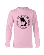 OHIO GIRL LIVING IN GEORGIA WORLD Long Sleeve Tee thumbnail