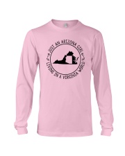 ARIZONA GIRL LIVING IN A VIRGINIA WORLD Long Sleeve Tee tile