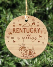 Kentucky Is Calling Circle ornament - single (porcelain) aos-circle-ornament-single-porcelain-lifestyles-02