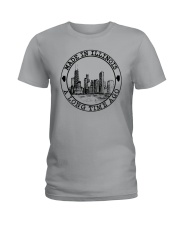 MADE IN ILLINOIS A LONG TIME AGO Ladies T-Shirt thumbnail