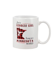 GEORGIA GIRL LIVING IN MINNESOTA WORLD Mug thumbnail