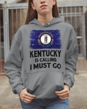 Kentucky Is Calling And I Must Go Hooded Sweatshirt apparel-hooded-sweatshirt-lifestyle-07