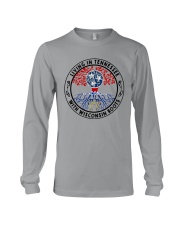 LIVING IN TENNESSEE WITH WISCONSIN ROOTS Long Sleeve Tee thumbnail