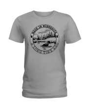 MADE IN MINNESOTA A LONG TIME AGO Ladies T-Shirt tile
