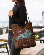 Custom Name Kentucky Map With Symbol All-over Tote aos-all-over-tote-lifestyle-front-04