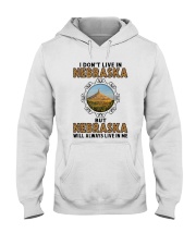 NEBRASKA WILL ALWAYS LIVE IN ME Hooded Sweatshirt thumbnail