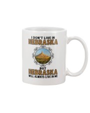 NEBRASKA WILL ALWAYS LIVE IN ME Mug thumbnail
