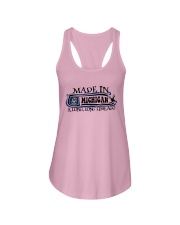 MADE IN MICHIGAN A ONG LONG TIME AGO Ladies Flowy Tank thumbnail