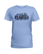 MADE IN MICHIGAN A ONG LONG TIME AGO Ladies T-Shirt thumbnail