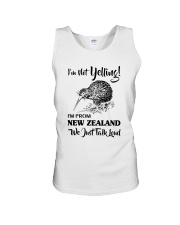 I'M NOT YELLING I'M FROM NEW ZEALAND Unisex Tank thumbnail