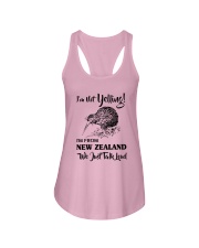 I'M NOT YELLING I'M FROM NEW ZEALAND Ladies Flowy Tank thumbnail