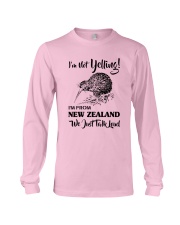 I'M NOT YELLING I'M FROM NEW ZEALAND Long Sleeve Tee thumbnail