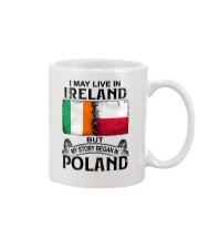 LIVE IN IRELAND BEGAN IN POLAND Mug thumbnail