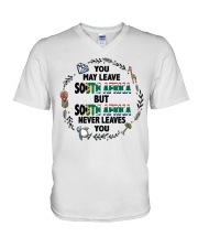 South Africa Never Leaves You V-Neck T-Shirt tile