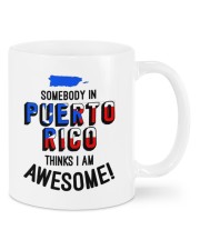 Somebody In Puerto Rico Mug front