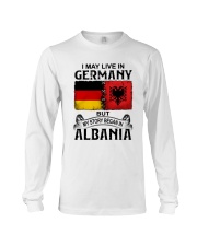LIVE IN GERMANY BEGAN IN ALBANIA Long Sleeve Tee tile