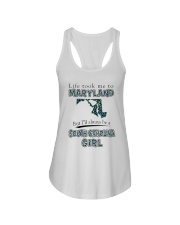 SOUTH CAROLINA GIRL LIFE TOOK TO MARYLAND Ladies Flowy Tank tile