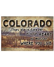 COLORADO THAT PLACE FOREVER IN YOUR HEART 24x16 Poster front